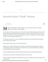 Kenneth Wayne Thomas